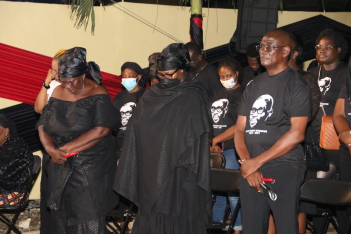 Vigil in honour of late Joy Brands GM, Elvis Kwashie Vigil in honour of late Joy Brands GM, Elvis Kwashie