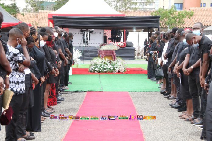 Elvis Kwashie's Funeral