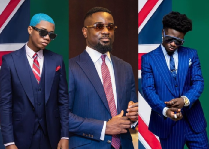 KiDi, Sarkodie & Kuami Eugene