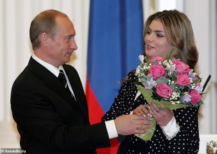 Vladimir Putin's Olympic gold-winning gymnast mistress Alina Kabaeva (right) is allegedly hiding with their four young children in a private chalet in Switzerland