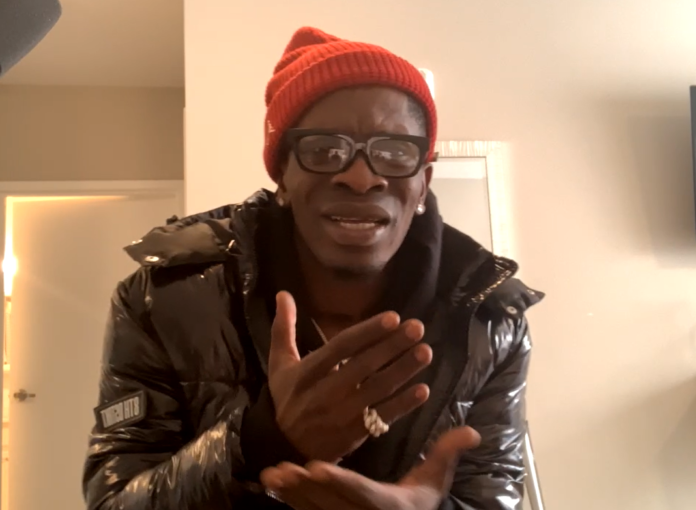 Shatta Wale addresses claims that his mother is homeless in a Facebook live video Shatta Wale addresses claims that his mother is homeless in a Facebook live video