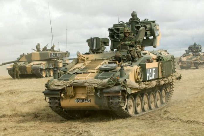 The Stormer Combat Vehicles will be a blow to Russia's attempts at low-flying attacks ( Image: Crown Copyright) The Stormer Combat Vehicles will be a blow to Russia's attempts at low-flying attacks ( Image: Crown Copyright)