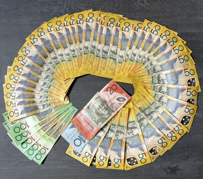 The money found in the safe ( Image: Magnetic G / SWNS) The money found in the safe ( Image: Magnetic G / SWNS)