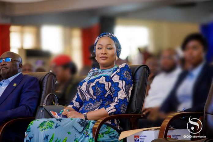 Samira Bawumia at Veep's lecture - Source: Facebook Samira Bawumia at Veep's lecture - Source: Facebook