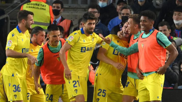 Lucas Perez (3rdR) celebrates with teammates after scoring a goal Image credit: Getty Images Lucas Perez (3rdR) celebrates with teammates after scoring a goal Image credit: Getty Images