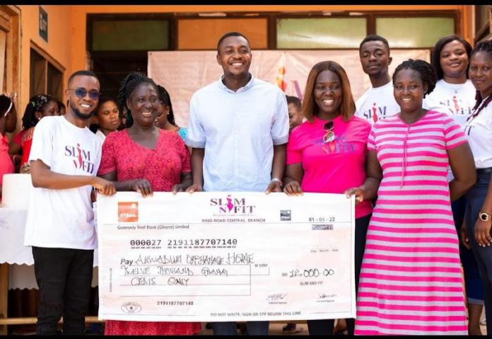 Slim and Fit Ghana supports Akwadum Christian Village orphanage