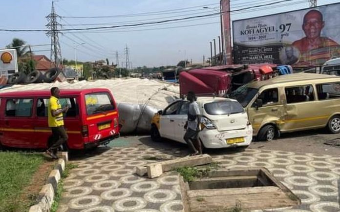Airport Roundabout accident Airport Roundabout accident
