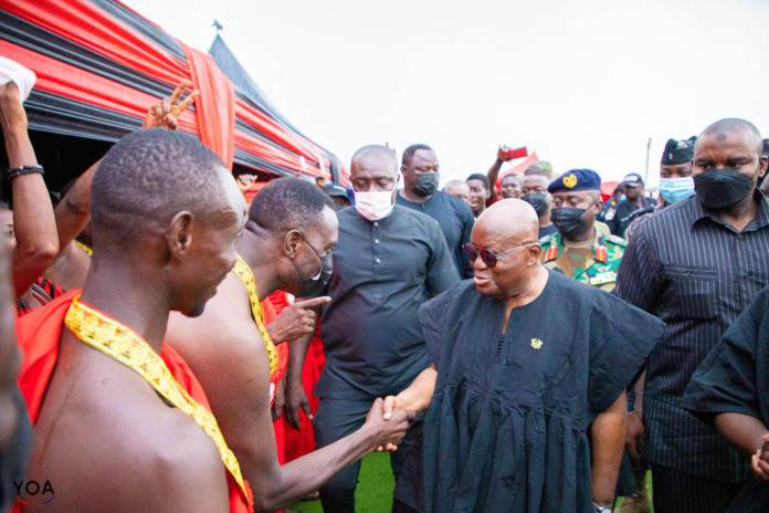 Akufo-Addo and Dr Yaw Osei Adutwum