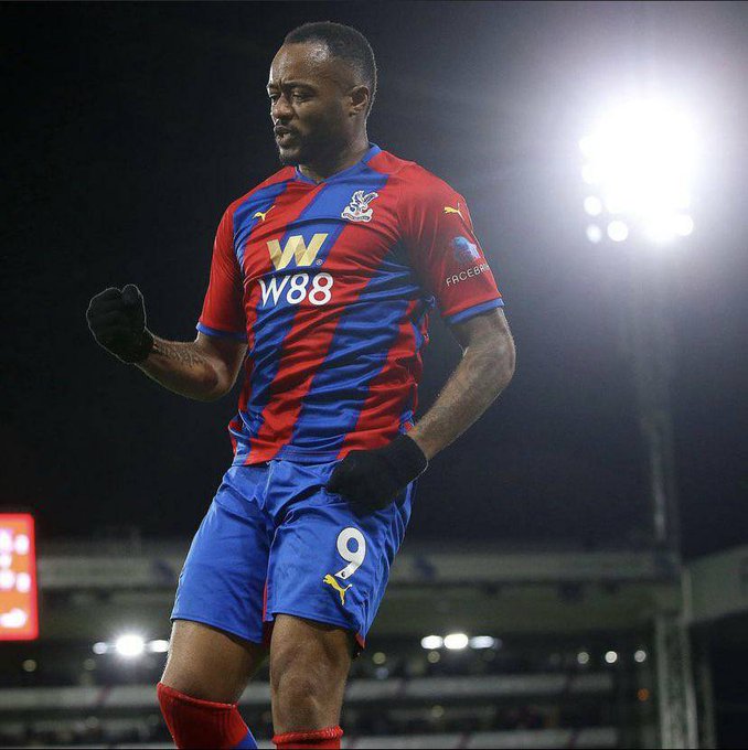 Jordan Ayew celebrates Jordan Ayew celebrates