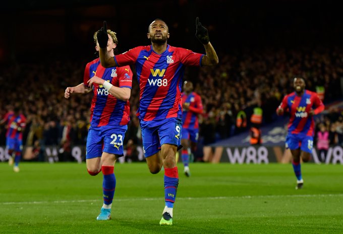 Jordan Ayew celebrates Jordan Ayew celebrates