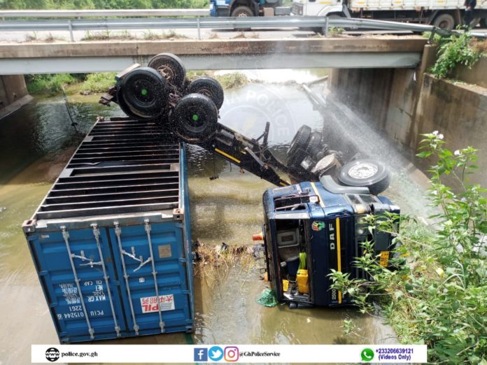 Tema motorway accident