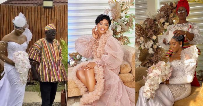 Baci ties knot in colourful ceremony
