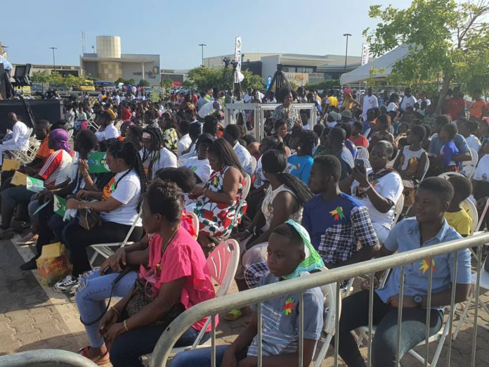 Nsoromma Finale: Crowd thickens at West Hills Mall