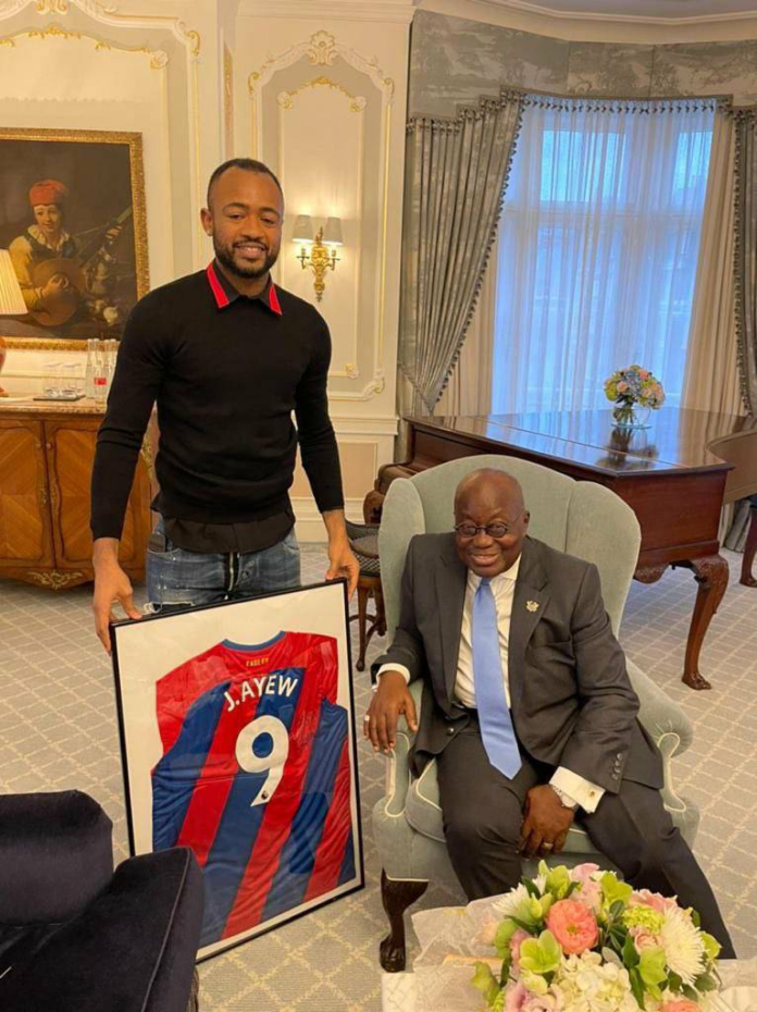 Jordan Ayew - Akufo Addo Jordan Ayew - Akufo Addo