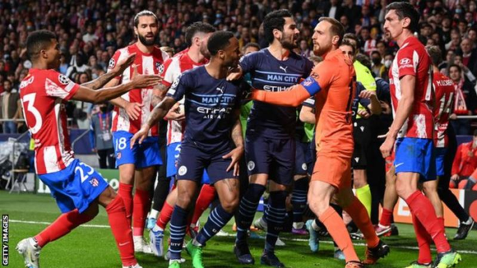 Man City vs Atletico Getty Images (BBC)