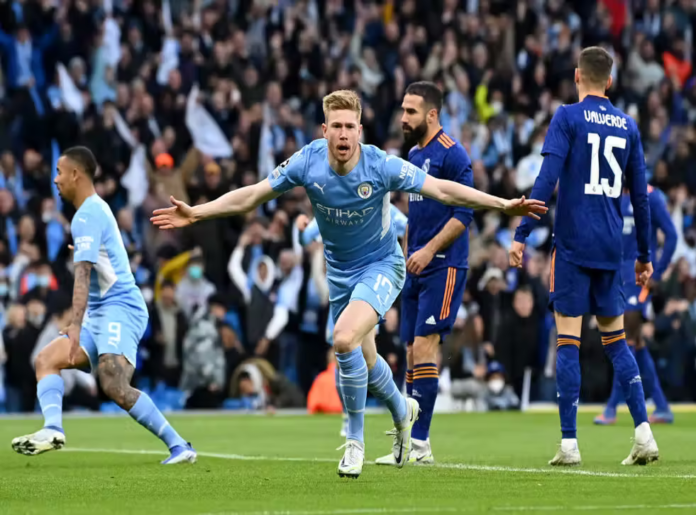 Man City vs Real Madrid Getty Images