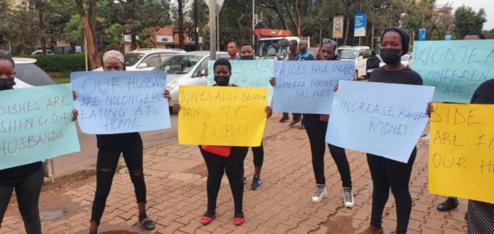 Ugandan women demo