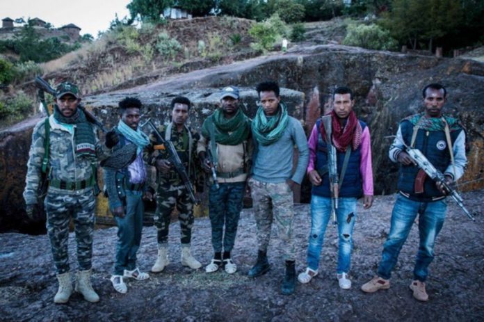 Local Amhara soldiers and youth militias fear they are being betrayed by the government Local Amhara soldiers and youth militias fear they are being betrayed by the government