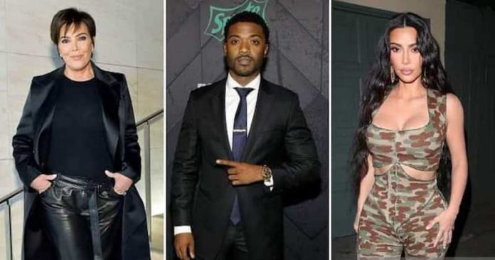 Ray J has revealed that Kim Kardashian and her mother Kris Jenner all worked together to release the infamous sex tape. Image: Getty Images Ray J has revealed that Kim Kardashian and her mother Kris Jenner all worked together to release the infamous sex tape. Image: Getty Images