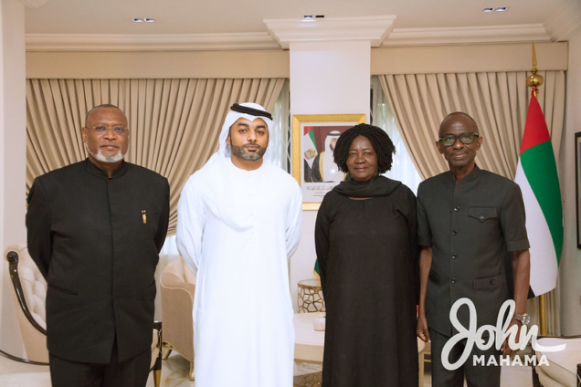 Mahama, NDC sign book of condolence for former Dubai president Mahama, NDC sign book of condolence for former Dubai president