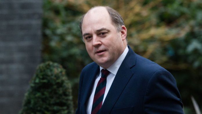 Defence Secretary, Ben Wallace