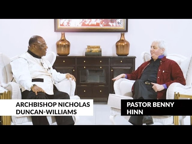 Duncan Williams and Benny Hinn