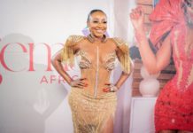 Beautiful photos drop as Ini Edo celebrates 40th birthday, 25 years in movie industry with colleagues Ini Edo ((Photo Credit: Instagram/Bellanaijaonline)