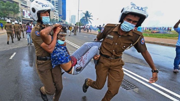 Sri Lanka Prostest