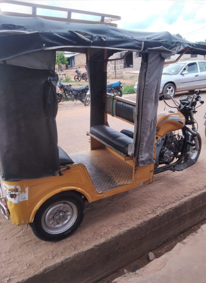 Tricycle stolen by final year student Seidu