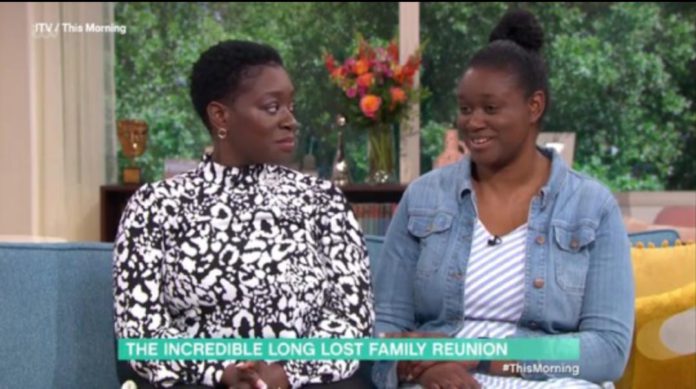 Sisters abandoned in separate public toilets reunite after 32 years
