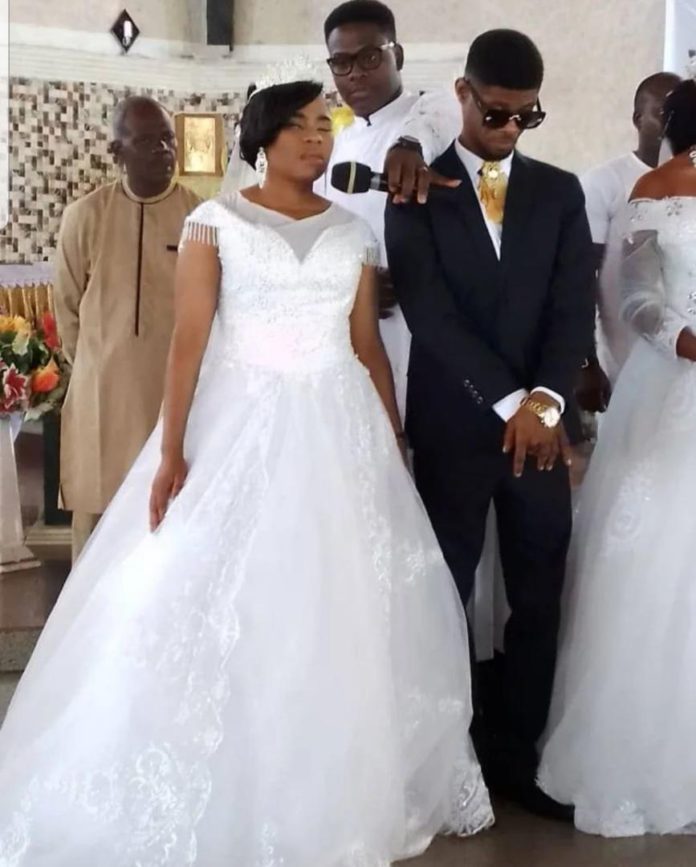 Visually impaired couple tie knot in beautiful ceremony