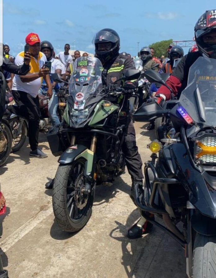 Kunle Adeyanju, LondontoLagos motor rider