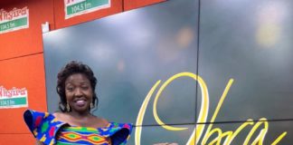 Nhyira Fm’s Mama Effe Amanor honoured with a Special Kente cloth woven in her name