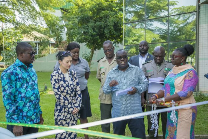 Late Forestry Commission CEO, Kwadwo Owusu Afriyie in the company of Fasoh Multi Services Limited Officials. Late Forestry Commission CEO, Kwadwo Owusu Afriyie in the company of Fasoh Multi Services Limited Officials.