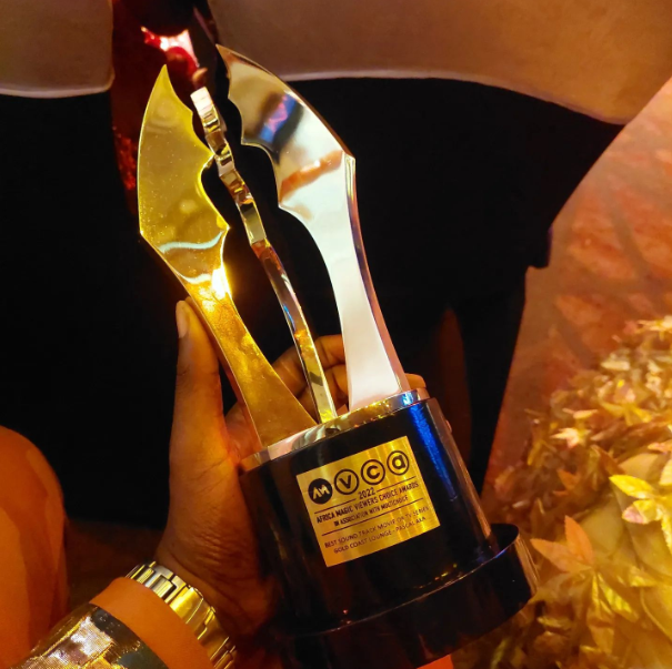 Pascal Aka's award for Best Soundtrack at AMVCA