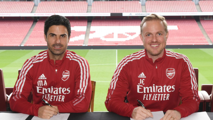 Mikel Arteta & Jonas Eidevall