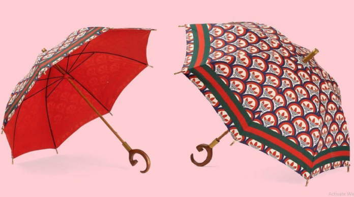 The "sun umbrella" being sold by Gucci and Adidas