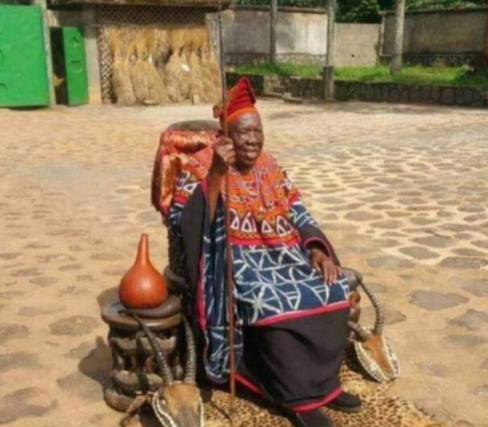 Fon Angwafor III Solomon was an influential politician and enthusiastic farmer Fon Angwafor III Solomon was an influential politician and enthusiastic farmer