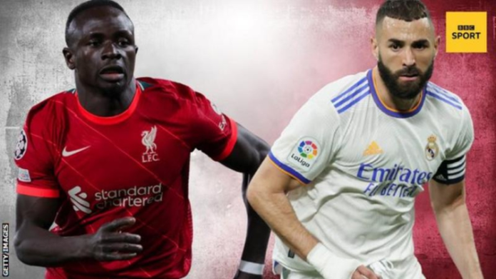 Sadio Mane's Liverpool and Karim Benzema's Real Madrid meet in this season's Champions League final Sadio Mane's Liverpool and Karim Benzema's Real Madrid meet in this season's Champions League final