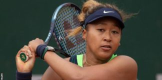 Naomi Osaka's best performance at Wimbledon was reaching the third round in 2017 and 2018