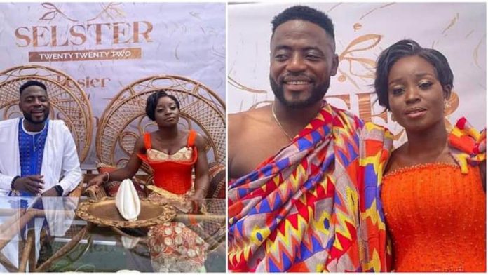 Foster Romanus has tied the knot in a traditional wedding Photo source: @zionfelix Foster Romanus has tied the knot in a traditional wedding Photo source: @zionfelix