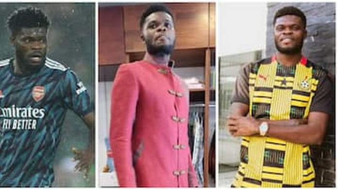 Thomas Partey. Photo Source: @sockandtiegh @ghhyper1 Thomas Partey. Photo Source: @sockandtiegh @ghhyper1