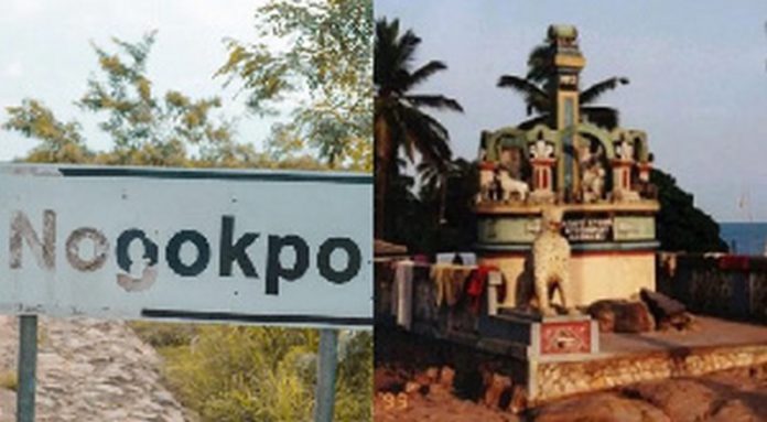 Directional sign and symbol of Nogokpo source: Google Directional sign and symbol of Nogokpo source: Google