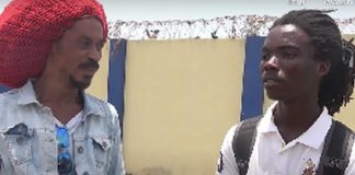 Tereo with his son, Tyrone Marghuy