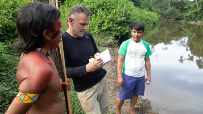 Dom Phillips was writing a book on the Amazon Dom Phillips was writing a book on the Amazon