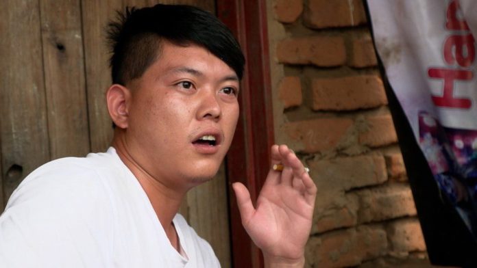 Man involved in racist video / Credit: BBC