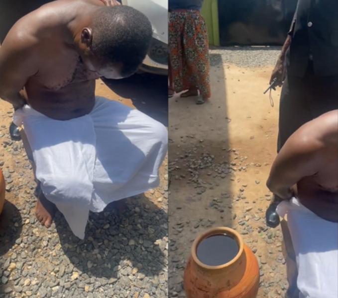 Ritual-man- attempting to kill daughter Ritual-man- attempting to kill daughter