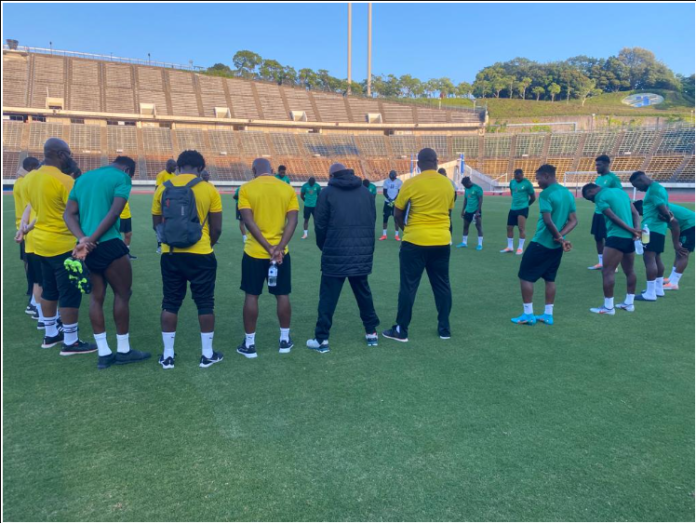 Black Stars training Black Stars training