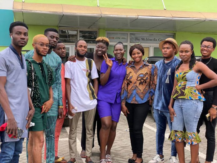 12 contestants of Adom TV's Adepam fashion show