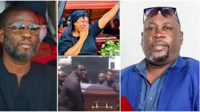 Photos of Dr Cann, his mum, Mark Okraku-Mantey, and others. Source: @Adom1063fm/MRandom News/Sammykaymedia Photos of Dr Cann, his mum, Mark Okraku-Mantey, and others. Source: @Adom1063fm/MRandom News/Sammykaymedia